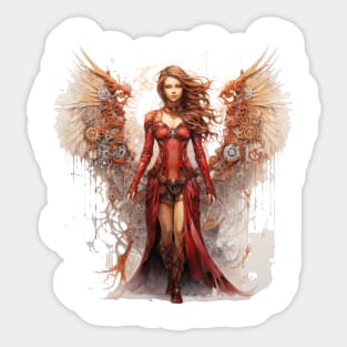 Steampunk Angel #10 Sticker